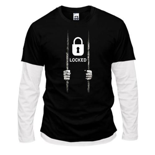Лонгслив комби Locked