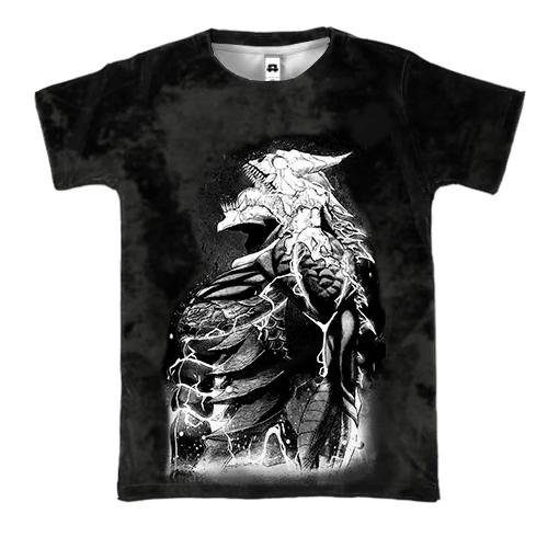 3D футболка Kaiju №8