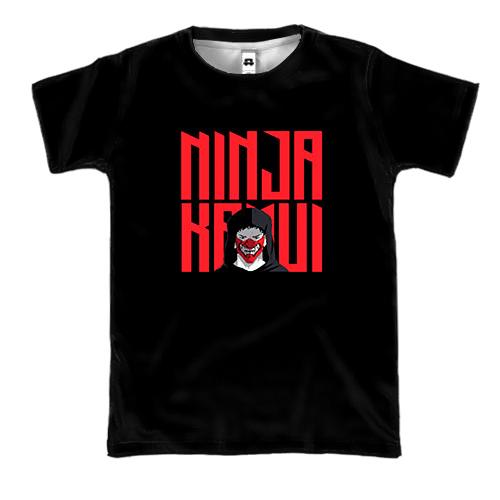 3D футболка Ninja Kamui - Red