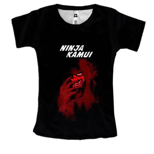 Женская 3D футболка Ninja Kamui - Face