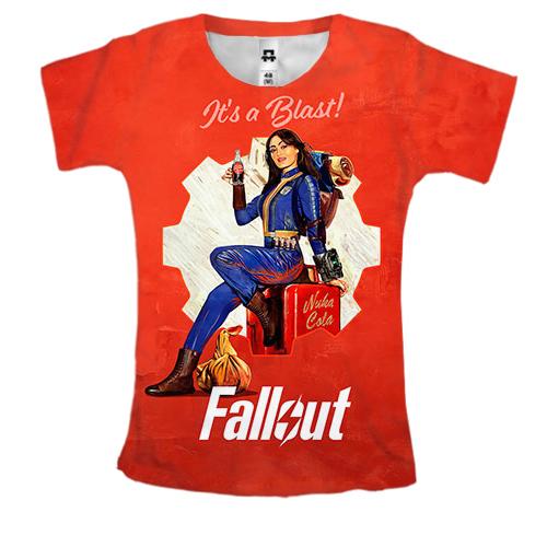 Женская 3D футболка Fallout Series - Lucy