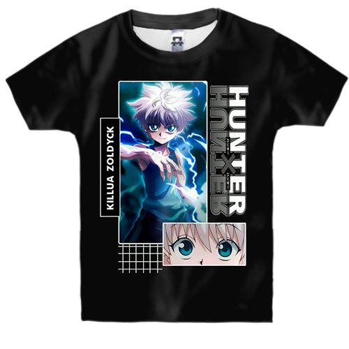 Детская 3D футболка Killua - Hunter x Hunter
