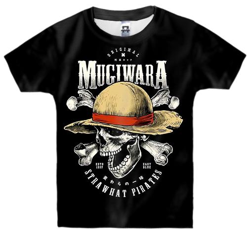 Дитяча 3D футболка OnePiece - Mugiwara Strawhat Pirates