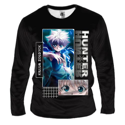 Чоловічий 3D лонгслів Killua - Hunter x Hunter
