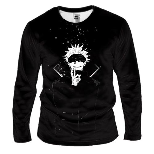 Мужской 3D лонгслив Gojo Satoru - Jujutsu Kaisen
