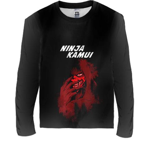 Детский 3D лонгслив Ninja Kamui - Face
