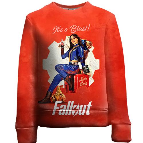Детский 3D свитшот Fallout Series - Lucy