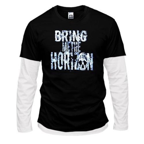 Лонгслив комби  c Bring me the horizon арт (2)