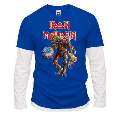 Лонгслив комби  Iron Maiden - The Final Frontier (2)