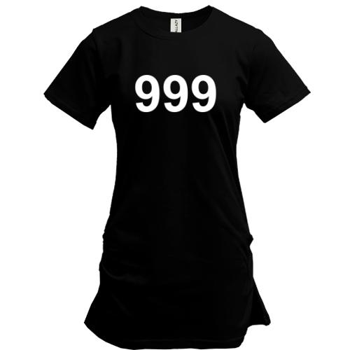 Подовжена футболка 999