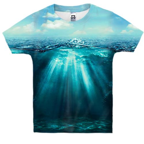 Дитяча 3D футболка Поверхня води