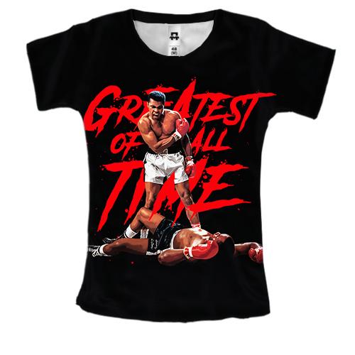 Жіноча 3D футболка Greatest Fighter of All Time