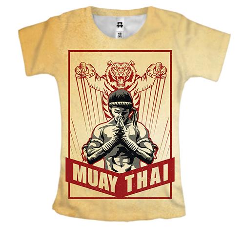 Женская 3D футболка Muay Thai (2)