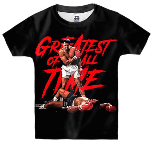 Детская 3D футболка Greatest Fighter of All Time