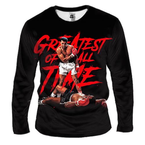 Чоловічий 3D лонгслів Greatest Fighter of All Time