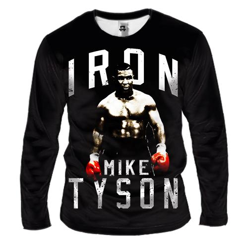 Мужской 3D лонгслив Iron Mike Tyson