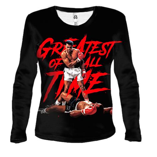 Жіночий 3D лонгслів Greatest Fighter of All Time