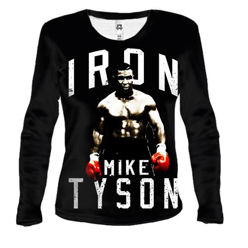 Женский 3D лонгслив Iron Mike Tyson