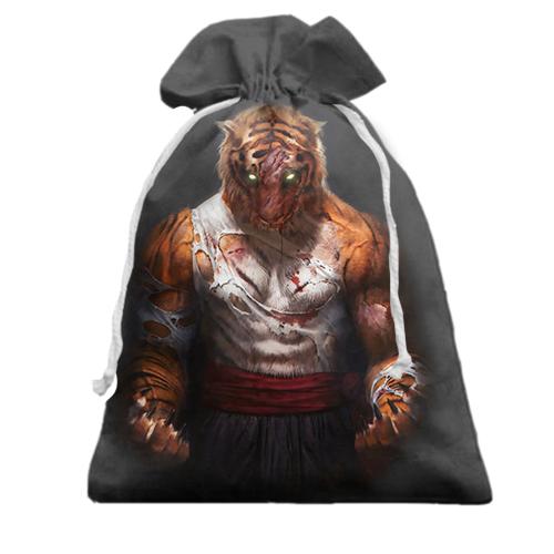 3D Подарунковий мішечок Tiger Fighter MMA
