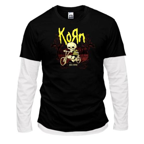 Лонгслив комби  Korn - EAST 1993