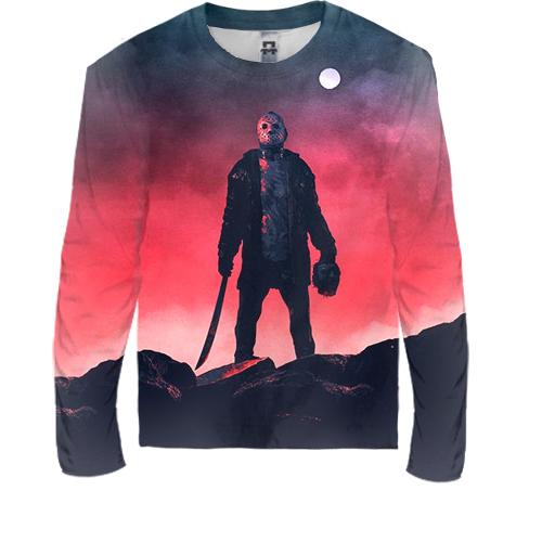 Детский 3D лонгслив Jason Voorhees - 