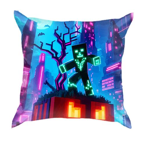3D подушка Minecraft Halloween, art