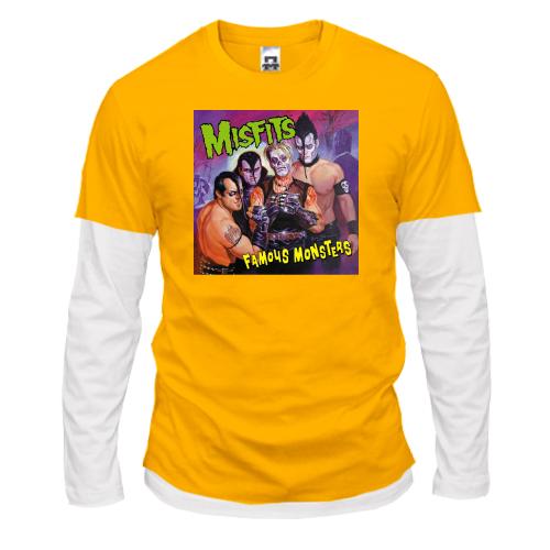 Лонгслив комби Misfits - Famous Monsters