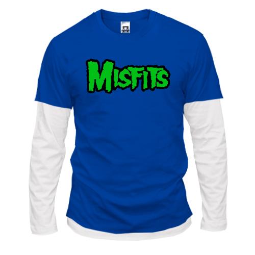 Лонгслив комби The Misfits Logo