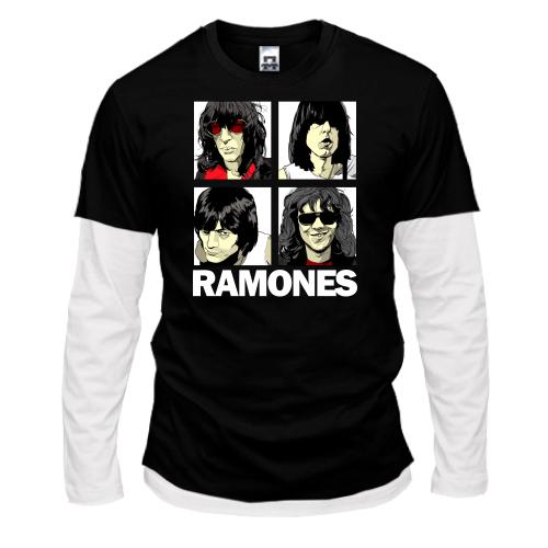 Лонгслив комби  Ramones (комикс)