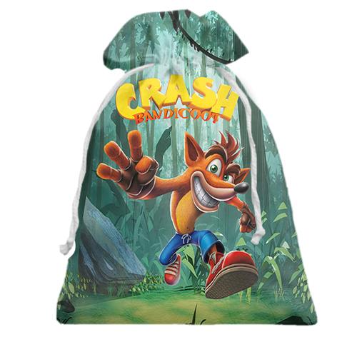 3D Подарочный мешочек Crash Bandicoot