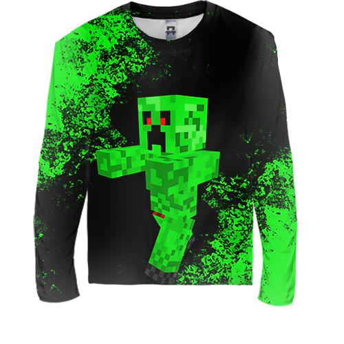 Детский 3D лонгслив Minecraft (3) Детский 3D лонгслив Minecraft (3)
