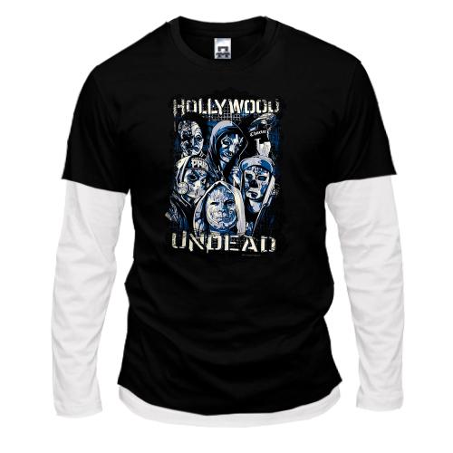 Комбінований лонгслів з Hollywood Undead (арт)