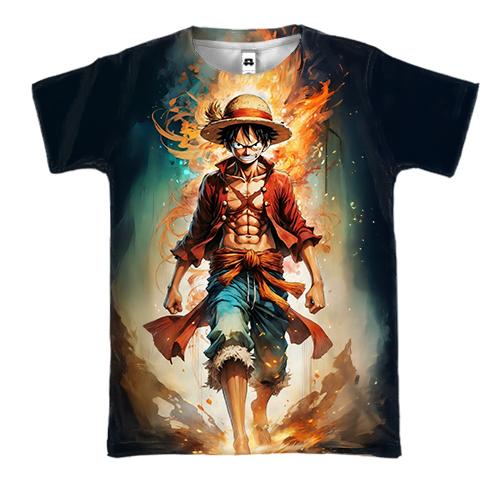 3D футболка Луффі - One Piece (2)