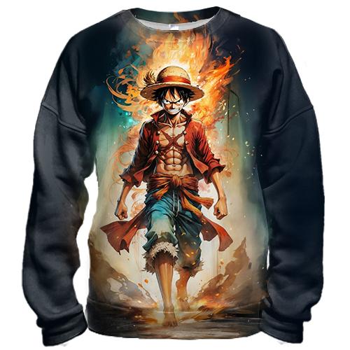 3D свитшот Луффи - One Piece (2)