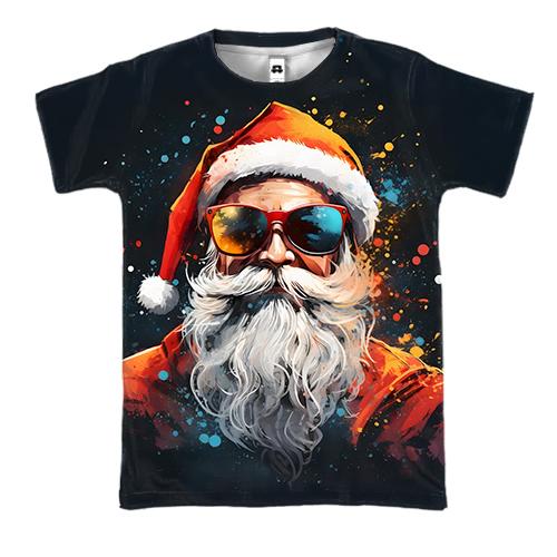 3D футболка Крутий Санта