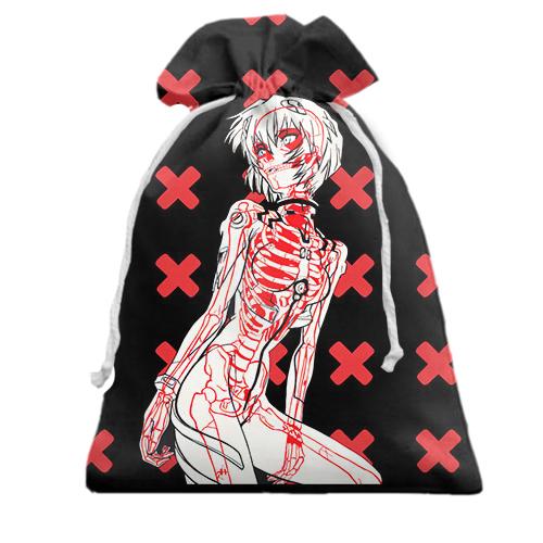 3D Подарочный мешочек Аянами Рей, X-ray - Evangelion