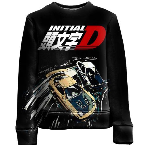 Детский 3D свитшот Initial D