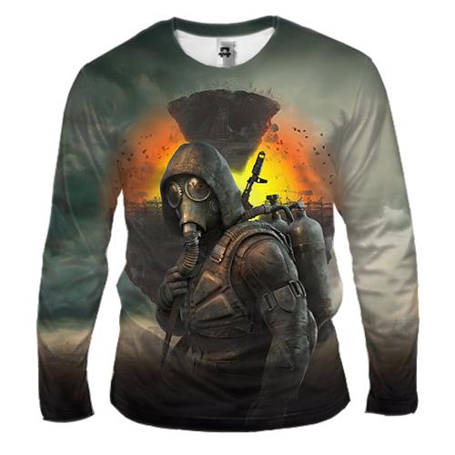 Мужской 3D лонгслив S.T.A.L.K.E.R. 2 - Heart of Chornobyl