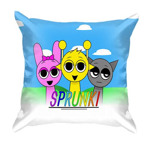 3D подушка Sprunki