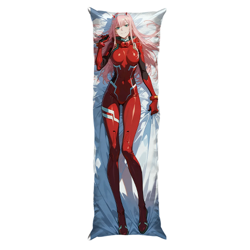 Подушка Дакимакура 150 см Zero Two - Darling in the Franxx