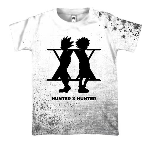 3D футболка Hunter X Hunter – силует героїв