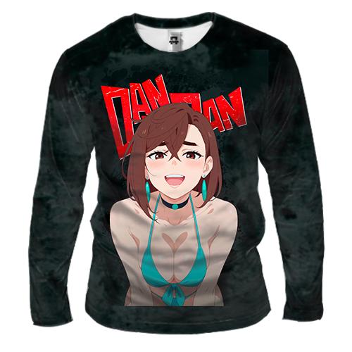 Мужской 3D лонгслив Momo Ayase - Dandadan