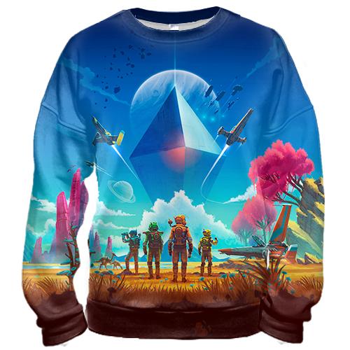 3D свитшот No Man's Sky