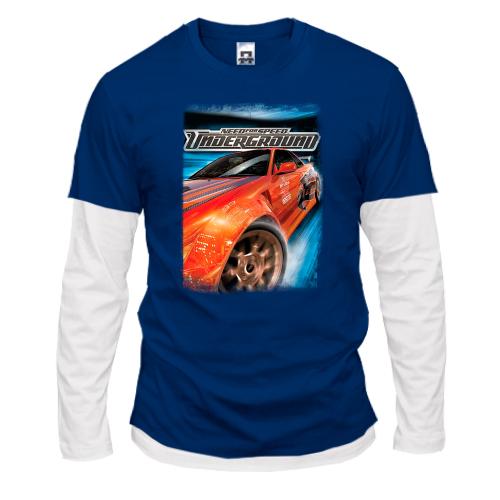 Комбинированный лонгслив Need for Speed - Underground
