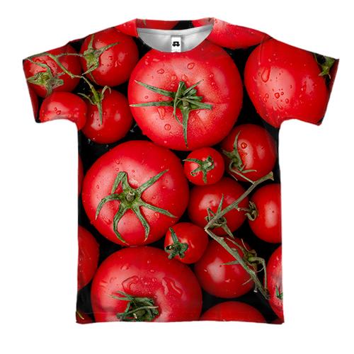 3D футболка з помідорами