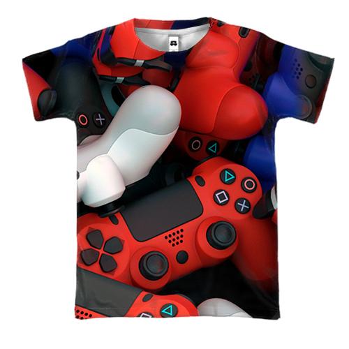 3D футболка с DualShock PS
