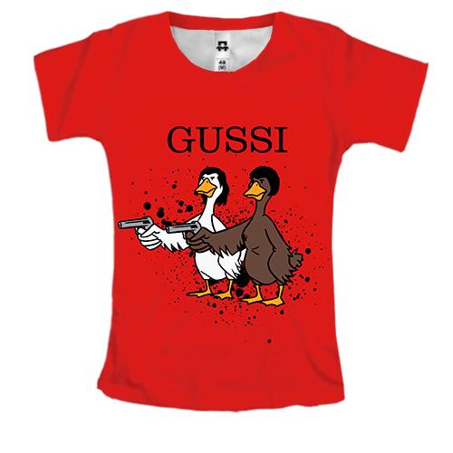 Женская 3D футболка GUSSI 