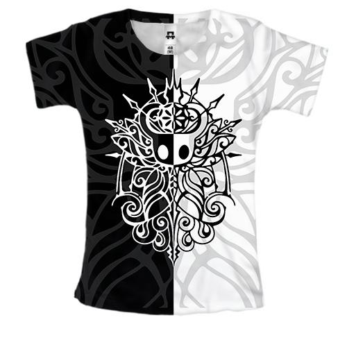 Женская 3D футболка Hollow Knight: Silksong, logo