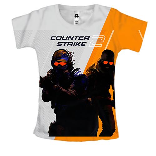 Жіноча 3D футболка Counter-Strike 2