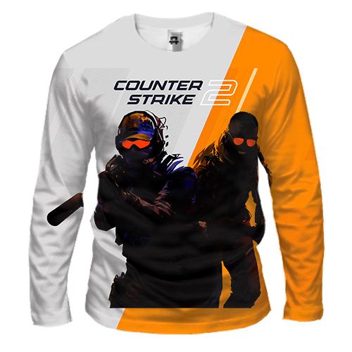 Чоловічий 3D лонгслів Counter-Strike 2